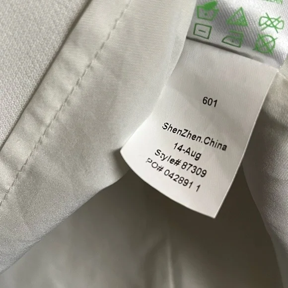 Lilly Pulitzer Women’s Bennett Shift Bead Jewel Dress Cameo White 2 - Picture 11 of 12